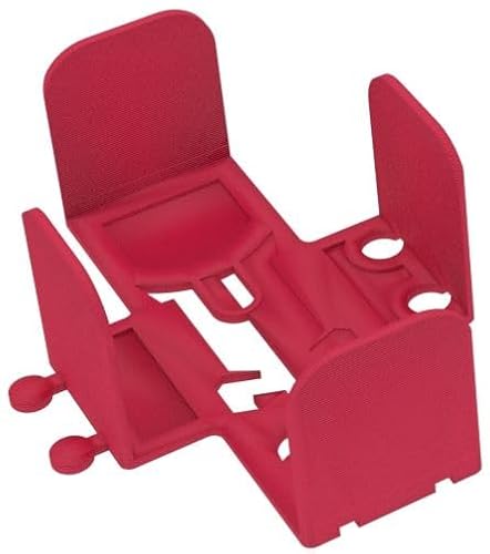 Feldherr Kartendeckhalter kompatibel mit Dominion - Ideal für Geldkarten + Fluchkarten mit Sleeves - Stecksystem für Stabilität - Übersichtliche Anordnung auf Spieltisch, Farbe:Magenta von Feldherr