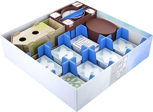 Feldherr Organizer Deluxe kompatibel mit Flügelschlag - Brettspiel-Insert für Grundspiel und Erweiterungen - Kartenhalter, Token Trays & Kartenständer - ORG204 von Feldherr