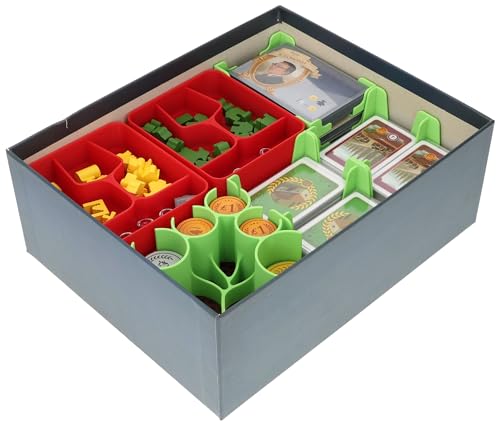 Feldherr Organizer Insert kompatibel mit Viticulture: Essential Edition - Grundspielbox - Sorter mit Spielertrays für Zubehör und einen schnellen Spielaufbau von Feldherr