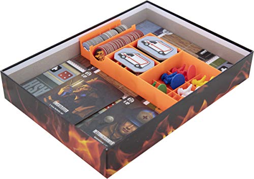 Feldherr Organizer kompatibel mit Flash Point: Flammendes Inferno - Brettspielbox von Feldherr