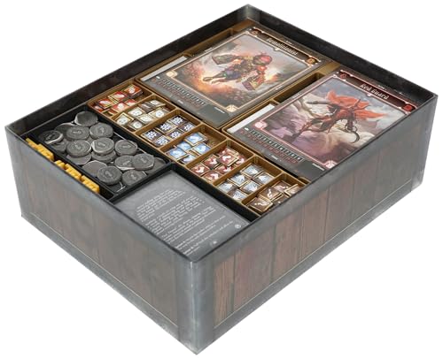 Feldherr Organizer kompatibel mit Gloomhaven: Die Pranken des Löwen - Insert für Grundspielbox - Schneller Spielaufbau - Übersichtliche Sortierung - Mehr Spaß am Spiel von Feldherr