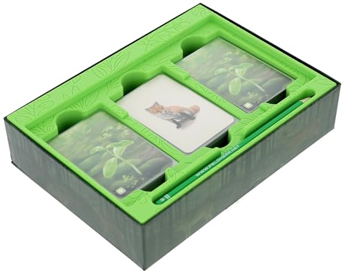 Feldherr Organizer kompatibel mit Mischwald - Insert für die Grundspielbox - Leichteres Sortieren - Schnellerer Spielaufbau - Besseres Spielerlebnis - ORG283, Farbe:Gold von Feldherr