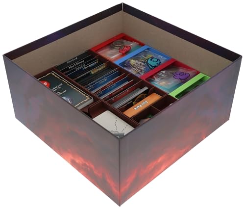 Feldherr Organizer kompatibel mit Slay The Spire: The Board Game - Insert für Collector's Edition Brettspielbox - Leichteres Sortieren - Schnellerer Spielaufbau - Besseres Spielerlebnis von Feldherr