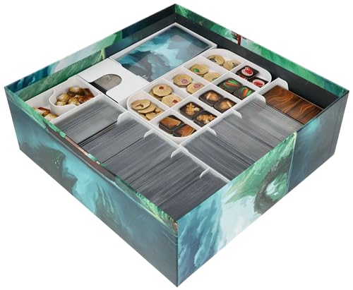 Feldherr Organizer kompatibel mit Sleeping Gods + Tides of Ruin - Grundspielbox - Sortiereinsatz für schnellen Spielaufbau + schnelle Spielfortsetzung von Feldherr