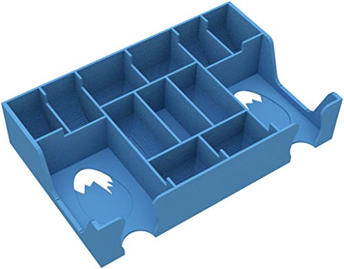 Feldherr Organizer kompatibel mit Tiny Epic Dinosaurs - Brettspielbox, Farbe:Himmelblau von Feldherr