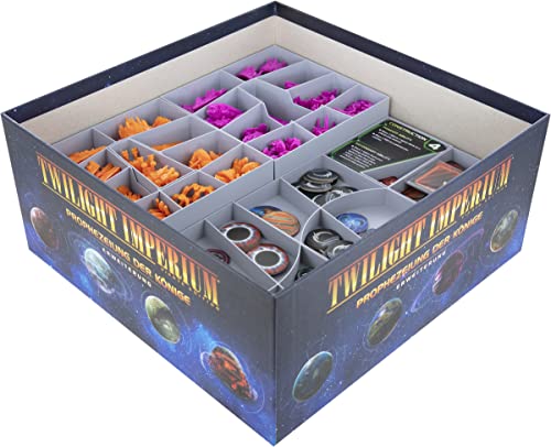 Feldherr Organizer kompatibel mit Twilight Imperium 4. Edition: Prophezeiung der Könige - Brettspielbox von Feldherr