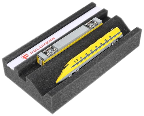Feldherr Premium Lokliege für Modelleisenbahn Spur N - Wartungsliege mit Magnetstreifen - 240×130×45mm - Premium P.U. Schaumstoff - Made in Germany Feldherr Premium Lokliege für Modelleisenbahn Spur N - Wartungsliege mit Magnetstreifen - 240×130×45mm - Premium P.U. Schaumstoff - Made in Germany von Feldherr