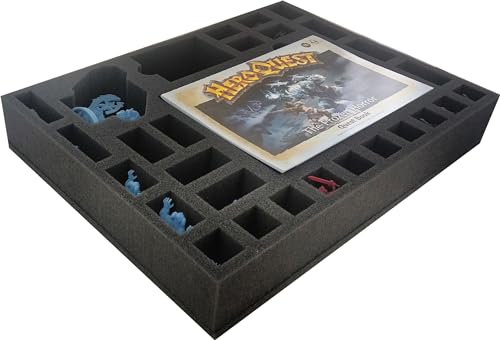 Feldherr Schaumstoff-Set + Kartenhalter kompatibel HeroQuest (2021): Der eisige Schrecken - Grundspielbox von Feldherr