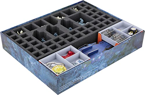 Feldherr Schaumstoff-Set + Organizer kompatibel mit World of Warcraft: Wrath of The Lich King - Brettspielbox von Feldherr