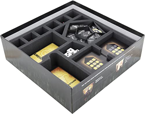 Feldherr Schaumstoff-Set + Tokenhalter kompatibel mit Betrayal at House on The Hill: 2. Edition - Grundspielbox von Feldherr