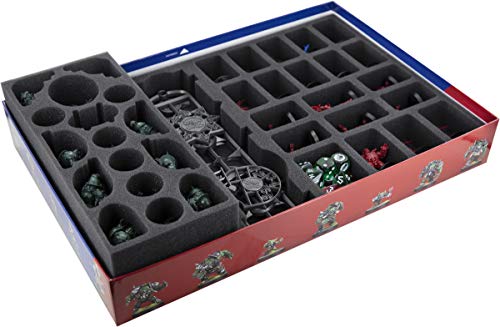 Feldherr Schaumstoff-Set kompatibel mit Blood Bowl: Edition Zweite Spielzeit - Brettspielbox von Feldherr