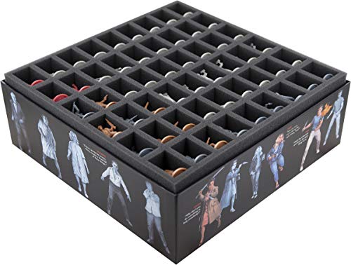 Feldherr Schaumstoff-Set kompatibel mit Zombicide: Night of The Living Dead - Brettspielbox von Feldherr