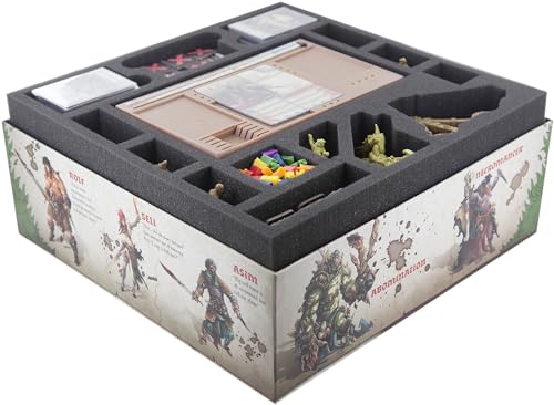 Feldherr Schaumstoff-Set kompatibel mit Zombicide: Green Horde Grundbox von Feldherr