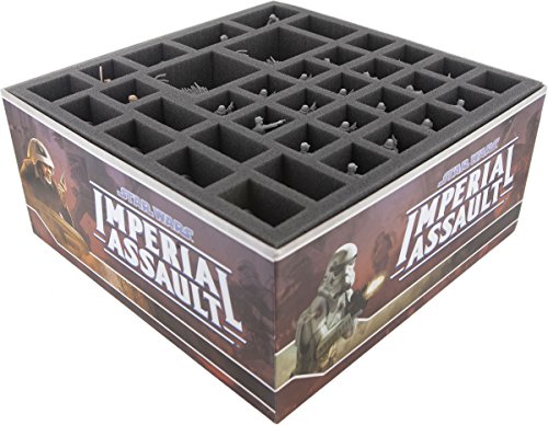 Feldherr Schaumstoff-Set kompatibel mit Star Wars Imperial Assault Brettspielbox von Feldherr