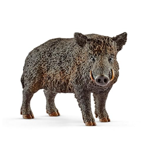 Wildschwein-Spielzeug – 7,4 cm Große Wildschweinfiguren, Modell, Afrikanische Safari-Tierspielzeugfiguren, Pädagogisch Interessante Wildschwein-Modellfigur, Kinder-Vorschulfigur von Fellflying