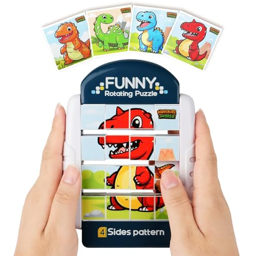 Felly Drehbares 3D Puzzle Spielzeug für Kinder 3 4 5 6 Jahre, Montessori 4 in 1 Puzzle für Schüler, Fidget Toys Reisespielzeug Flugzeug Autofahrt, Geschenk Lernspielzeug für Jungen Mädchen Vorschule Felly Drehbares 3D Puzzle Spielzeug für Kinder 3 4 5 6 Jahre, Montessori 4 in 1 Puzzle für Schüler, Fidget Toys Reisespielzeug Flugzeug Autofahrt, Geschenk Lernspielzeug für Jungen Mädchen Vorschule von Felly