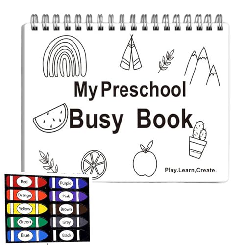 Fenayuu Vorschulaktivitätsbuch | Bücher Zum Buchstaben Und Zahlen Lernen - Schreibübungen Lernspielzeug Für Kindergarten Schule Zuhause Fenayuu Vorschulaktivitätsbuch | Bücher Zum Buchstaben Und Zahlen Lernen - Schreibübungen Lernspielzeug Für Kindergarten Schule Zuhause von Fenayuu