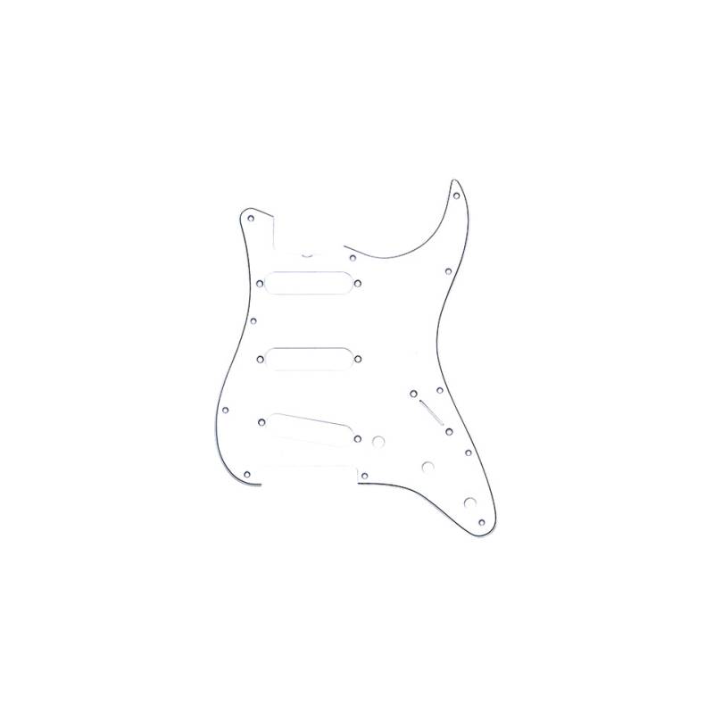 Fender 11-Hole &#39;60s Vintage-Style Stratocaster S/S/S Pickguard White von Fender