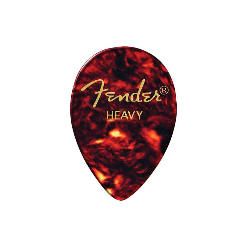 Fender 358 shell, heavy, 12 Stück Plektrum Fender 358 shell, heavy, 12 Stück Plektrum von Fender