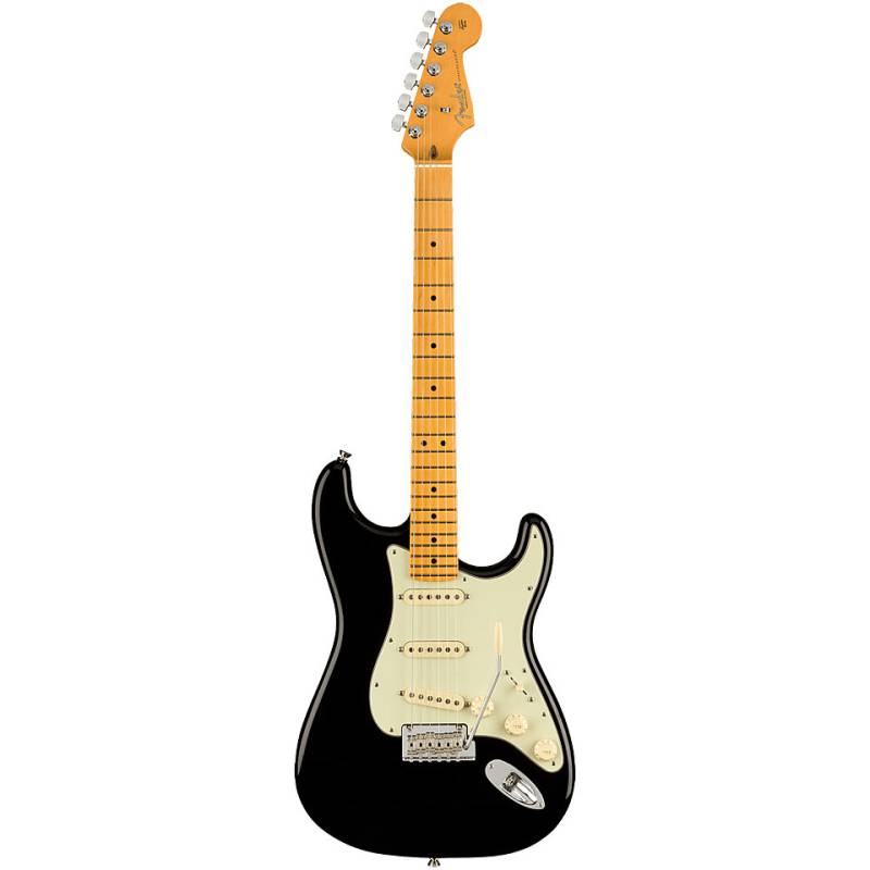 Fender American Professional II Stratocaster MN Black E-Gitarre von Fender