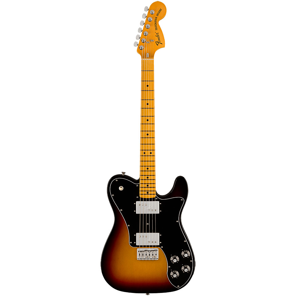 Fender American Vintage II 1975 Telecaster Deluxe, 3-Tone Sunburst von Fender