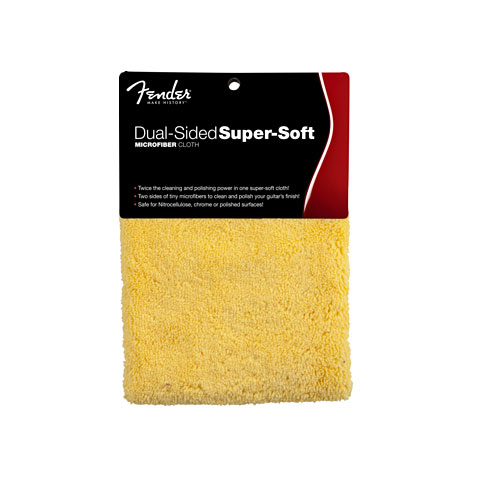 Fender Dual-Sided Super-Soft Microfiber Cloth Pflegemittel von Fender