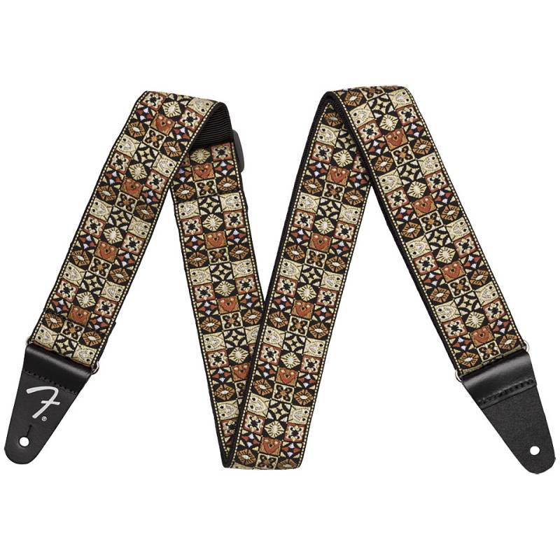 Fender Festival Strap, Tan Mosaic, 2" Gitarrengurt von Fender