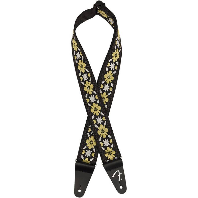 Fender Pasadena Woven Strap 2" Yellow Clover Gitarrengurt von Fender