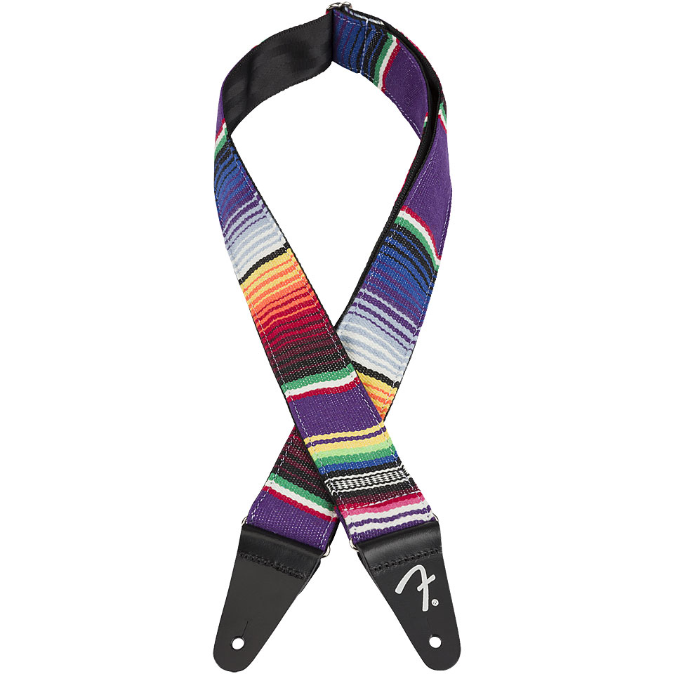 Fender Serape Strap Purple Multi Gitarrengurt von Fender