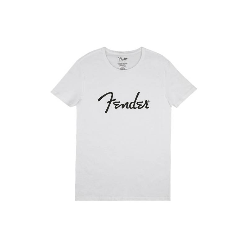 Fender Spaghetti Logo WHT S T-Shirt von Fender