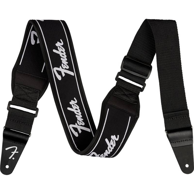 Fender Swell Neoprene Running Logo Strap Gitarrengurt von Fender