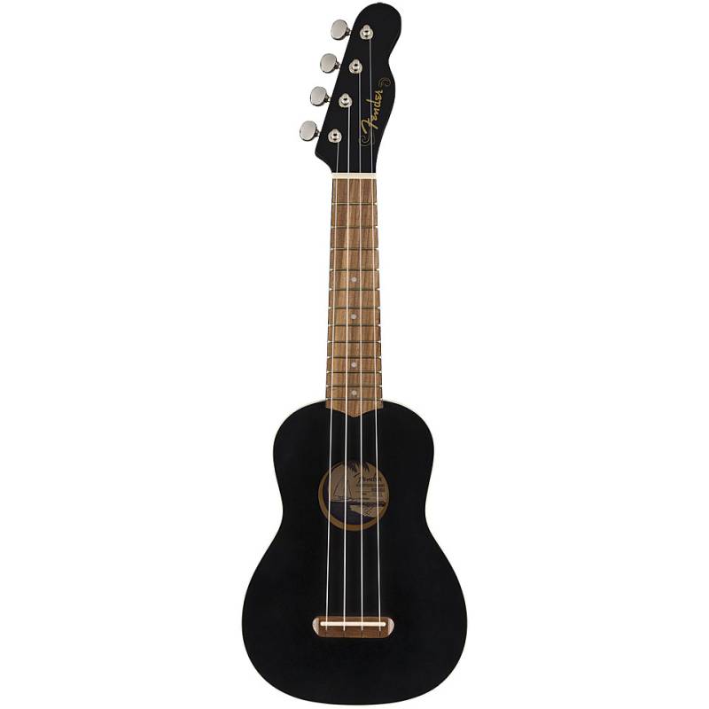 Fender Venice Soprano Black Ukulele von Fender