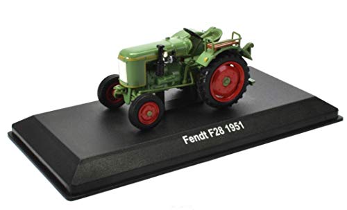 Fendt Historischer Traktor 1951 F28 grün 1:43 by IXO for Hachette DieCast Metall Miniaturmodelle Modellauto von Fendt