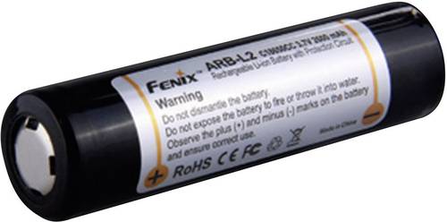 Fenix Light ARB-L2 Spezial-Akku 18650 Flat-Top Li-Ion 3.6V 2600 mAh von Fenix Light