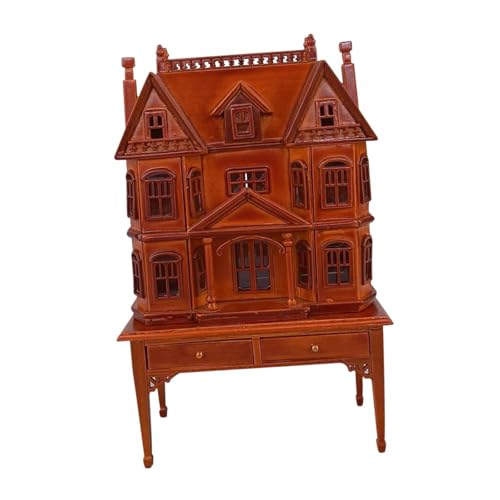 Fenteer 1/12 Puppenhausspielzeug, Miniatur-Puppenhaus, modern, aus, Geburtstagsgeschenke, Kunstwerke, Möbel, Puppenhaus für Mädchen für Fenteer 1/12 Puppenhausspielzeug, Miniatur-Puppenhaus, modern, aus, Geburtstagsgeschenke, Kunstwerke, Möbel, Puppenhaus für Mädchen für von Fenteer
