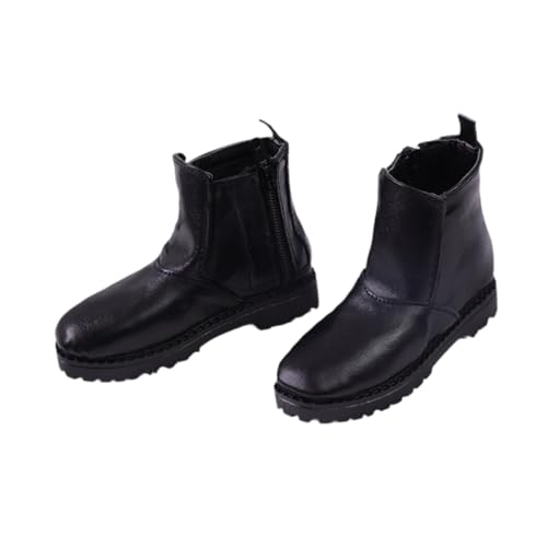 Fenteer 1/3 Stiefel mit niedrigem Absatz, modische Schuhe, Kostüme, pädagogische DIY-Modekleidung, Puppe, Stiefeletten, Puppendekoration für 24-Zoll-Puppen von Fenteer