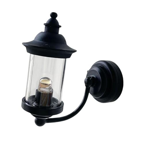 Fenteer 1/6 1/12 puppenhaus Lampe Miniatur Modell Ornamente für Geburtstage Geschenk Dekorative Handwerk von Fenteer