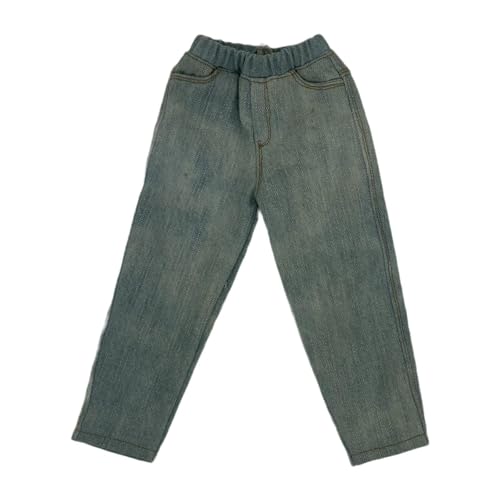 Fenteer 1/6 Scale Figure Puppenhose Kostüm Kleidung Modell Zubehör DIY Spielzeug Körper Puppen Puppenkleidung Jeans für 12 Zoll Action Figur, Hellblau von Fenteer