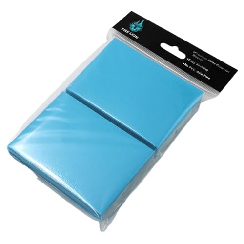 Fenteer 100x Entertainment Card Sleeves Kartenhalter zu verwenden Vielseitig Geschenke Verschleißfest Professionell Leicht Schutz, Blau Fenteer 100x Entertainment Card Sleeves Kartenhalter zu verwenden Vielseitig Geschenke Verschleißfest Professionell Leicht Schutz, Blau von Fenteer
