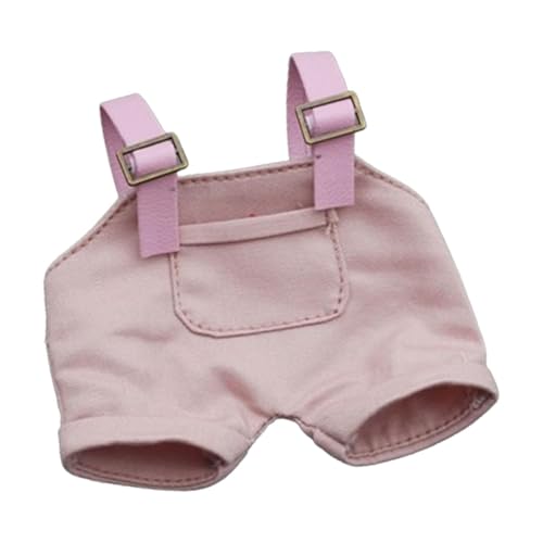 Fenteer 17 cm Miniatur-Puppenhose, süße Puppenkleidung, Kostüme, entzückendes Party-Spielzeug, Bequeme Puppenkleidung für Kinder, Spielzeug, Mädchen, ROSA von Fenteer