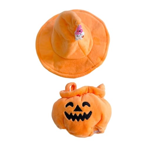 Fenteer 17 cm Puppenkleidung, Puppen-Outfits, Halloween, bequem, Kostüme, Kinderspielzeug, süßer Puppenkleidungsanzug für Anhängerpuppe, Alter 5–7, 8–10 von Fenteer