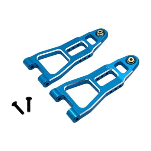 Fenteer 2 Teile verbessert vordere untere Arm 1/12 Skala RC -Auto -Upgrades Ersatz, Blau Silber von Fenteer