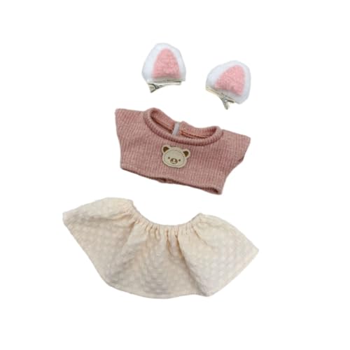 Fenteer 20cm Puppenkleidung Plüschtier-Outfit Anziehsachen Kuscheltiere Kleidung Foto-Requisiten Weiche Puppenkleidung Plüschpuppenkleidung, Style C von Fenteer