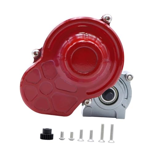 Fenteer 48P Metallgetriebe mit Motorgetriebe/Schutzabdeckung für 1/10 RC Rock Crawler SCX10, Silber Fenteer 48P Metallgetriebe mit Motorgetriebe/Schutzabdeckung für 1/10 RC Rock Crawler SCX10, Silber von Fenteer