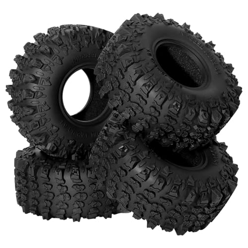 Fenteer 4X RC -Reifen Einrichten Upgrade Teil Leicht, Crawler Car Tyre Easy Control für SCX10 1:10 RC -Auto von Fenteer