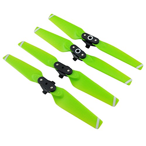 Fenteer 4pcs Quadcopter Propeller Ersatzpropeller für DJI Spark RC Drohne, Grün von Fenteer