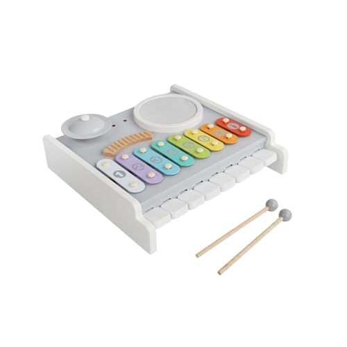 Fenteer 5 in 1 Baby-Klavier, Xylophon, Spielzeuginstrumente, Spielzeug-Klavier, Spielzeug, Schlaginstrument, musikalisches Lernspielzeug für Babys im Alter Fenteer 5 in 1 Baby-Klavier, Xylophon, Spielzeuginstrumente, Spielzeug-Klavier, Spielzeug, Schlaginstrument, musikalisches Lernspielzeug für Babys im Alter von Fenteer