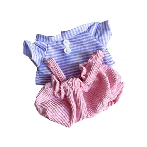 Fenteer 8in Plüschpuppen Kleidung Nette Weich, Rosa Fenteer 8in Plüschpuppen Kleidung Nette Weich, Rosa von Fenteer