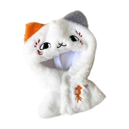 Fenteer Anhänger Puppe Hoodie Mantel Kleidung Puppe Outfits Lose Schal für 17cm Rollenspiel Spielzeug Szene Foto Requisite Mädchen Geschenke Kind Spielzeug von Fenteer