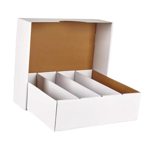 Fenteer Aufbewahrungsbox für Spielkarten, Kartensammler, platzsparend, zum Sammeln von Sportkarten, Organizer für den Handel mit Spielen, Baseballkarten Fenteer Aufbewahrungsbox für Spielkarten, Kartensammler, platzsparend, zum Sammeln von Sportkarten, Organizer für den Handel mit Spielen, Baseballkarten von Fenteer